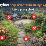 7 błędów przy urządzaniu małego ogrodu, które psują efekt