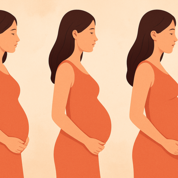 Brzuch w ciąży: jak zmienia się sylwetka w&hellip;