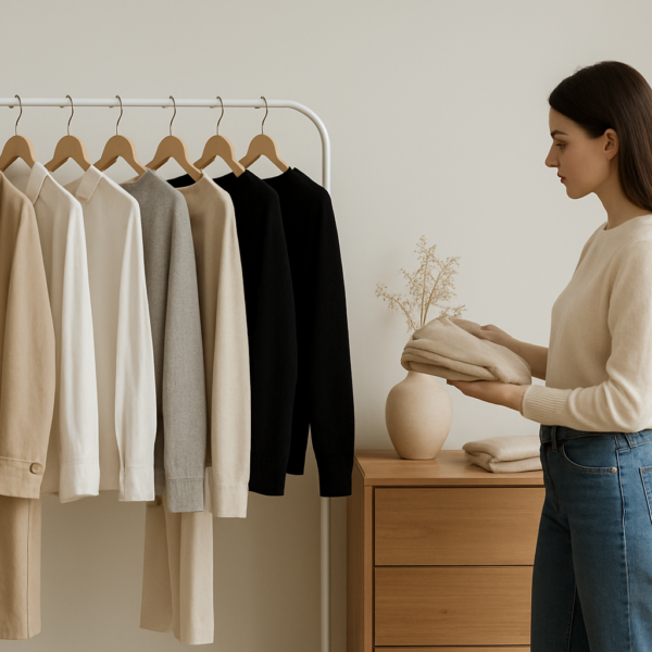 Capsule wardrobe krok po kroku: jak zbudować minimalistyczną&hellip;