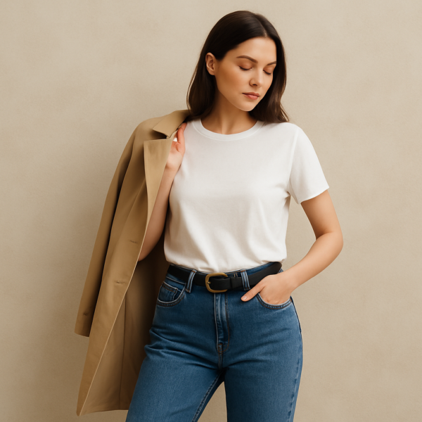 Jak nosić basicowe ubrania, żeby wyglądały stylowo i nowocześnie