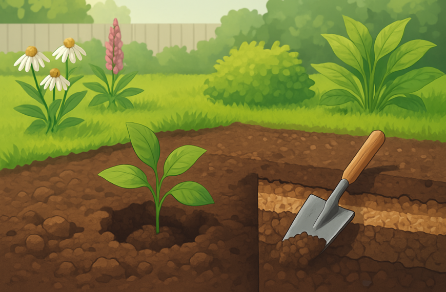 Jak urządzić ogród na ciężkiej glebie? Rośliny, drenaż i sprytne poprawki podłoża