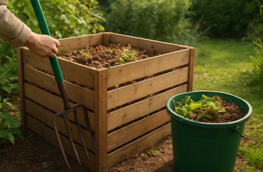 Kompostownik w ogrodzie: jak go założyć&hellip;