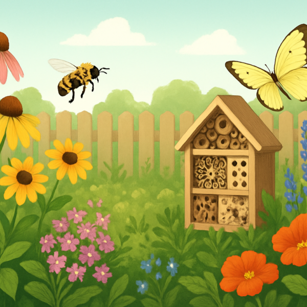 Ogród przyjazny dla zapylaczy: jak zaplanować nasadzenia, które naprawdę pomagają