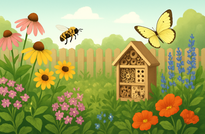 Ogród przyjazny dla zapylaczy: jak zaplanować&hellip;