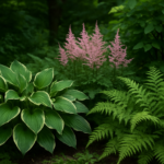 Ogród w półcieniu: rośliny, które dobrze radzą sobie bez pełnego słońca