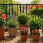 Rośliny do donic na balkon i taras: co sadzić, żeby było efektownie przez cały sezon