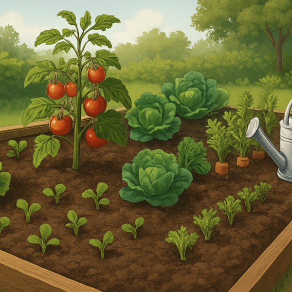 Warzywnik w gruncie dla początkujących: co posadzić i jak nie pogubić się w terminach