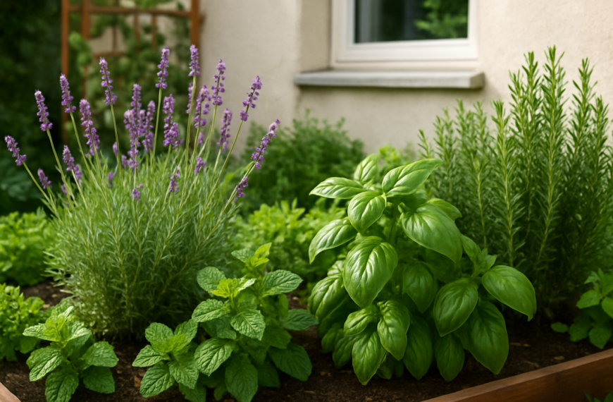 Zioła w ogrodzie: jak założyć pachnący zielnik przy domu