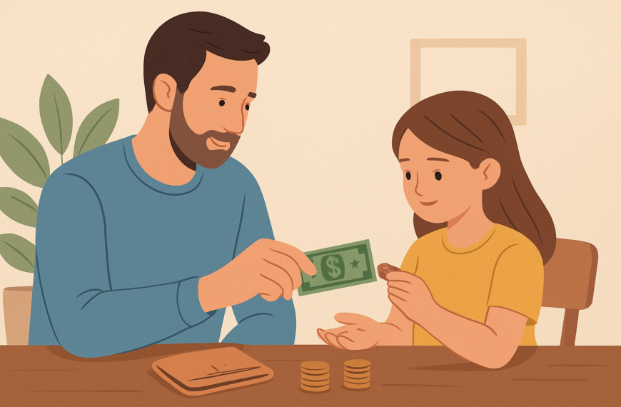 Kieszonkowe dla dziecka: kiedy zacząć, ile&hellip;