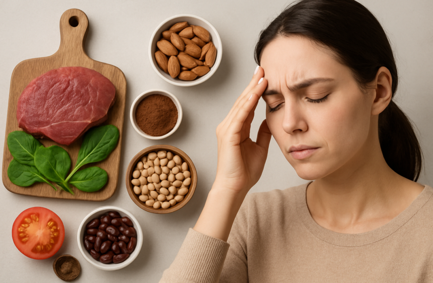 Niedobór żelaza: objawy, przyczyny i produkty, które pomagają uzupełnić poziom