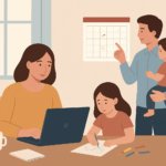 Plan dnia rodziny, który naprawdę odciąża: jak poukładać obowiązki bez chaosu