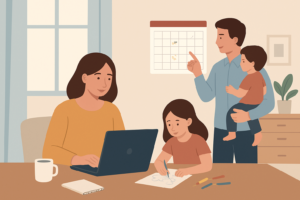 Plan dnia rodziny, który naprawdę odciąża: jak poukładać&hellip;