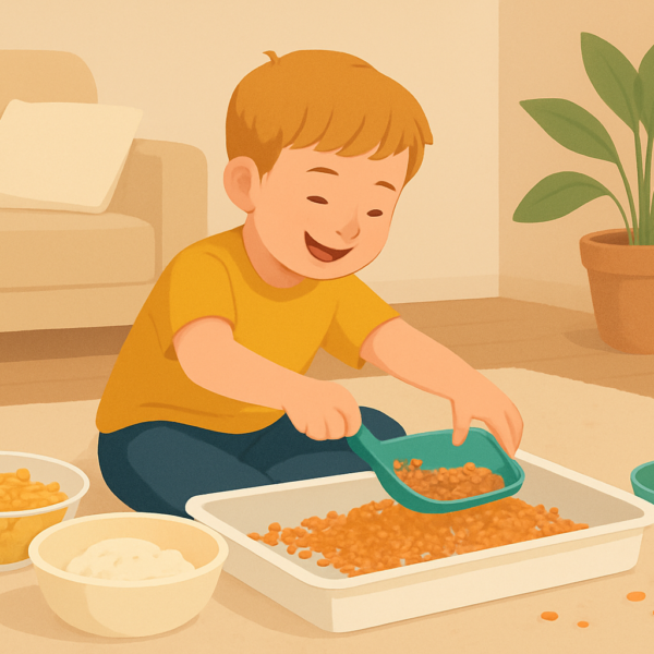 Zabawy sensoryczne w domu: pomysły, które wspierają rozwój&hellip;