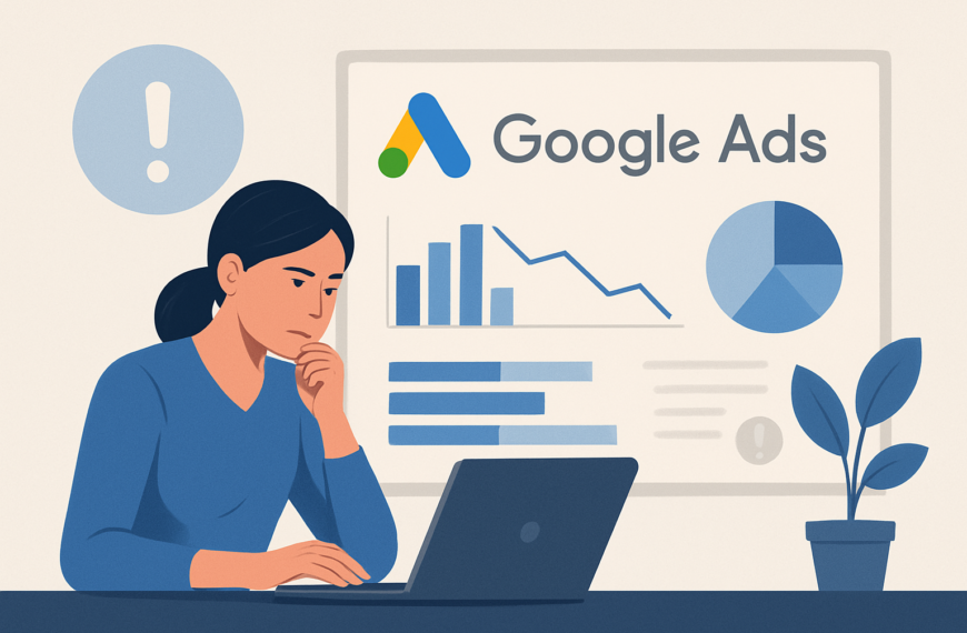 Google Ads bez przepalania budżetu: jak diagnozować problemy z kampaniami i poprawiać wyniki